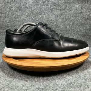Cole Haan Grand.Os Plus Essex wedge oxford Black Leather Mens Shoes size 10.5